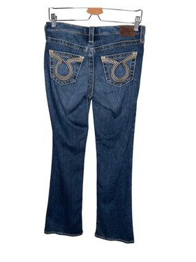 Big Star Maddie Embroidered back pocket Bootcut Jeans Womens Size 26R